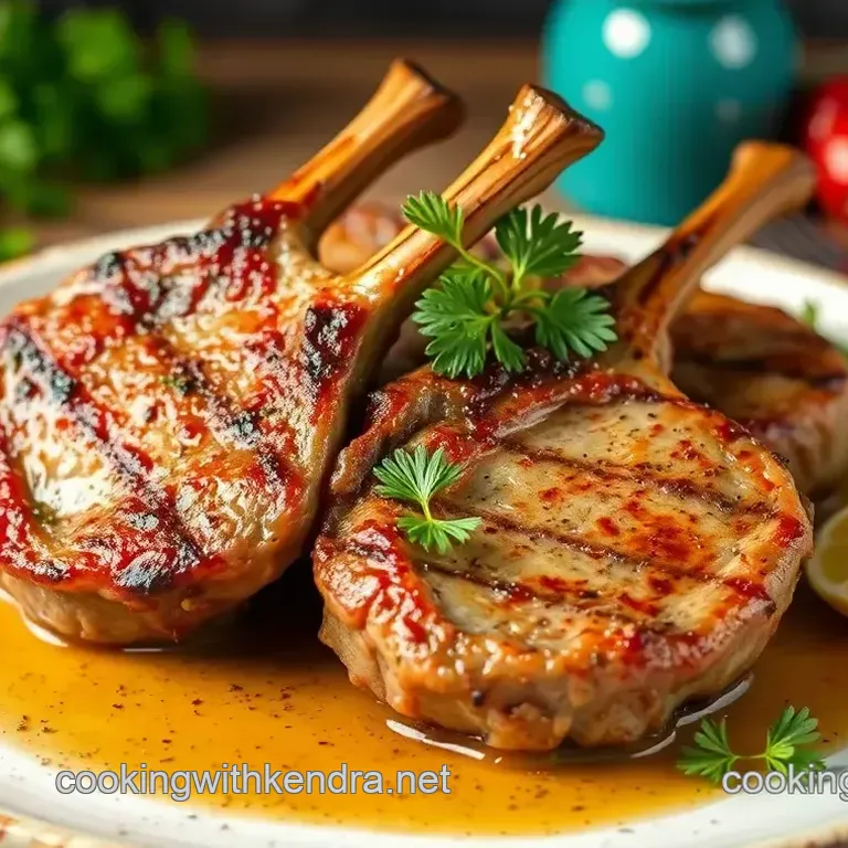 Broil Lamb Chops with Spring Freshness