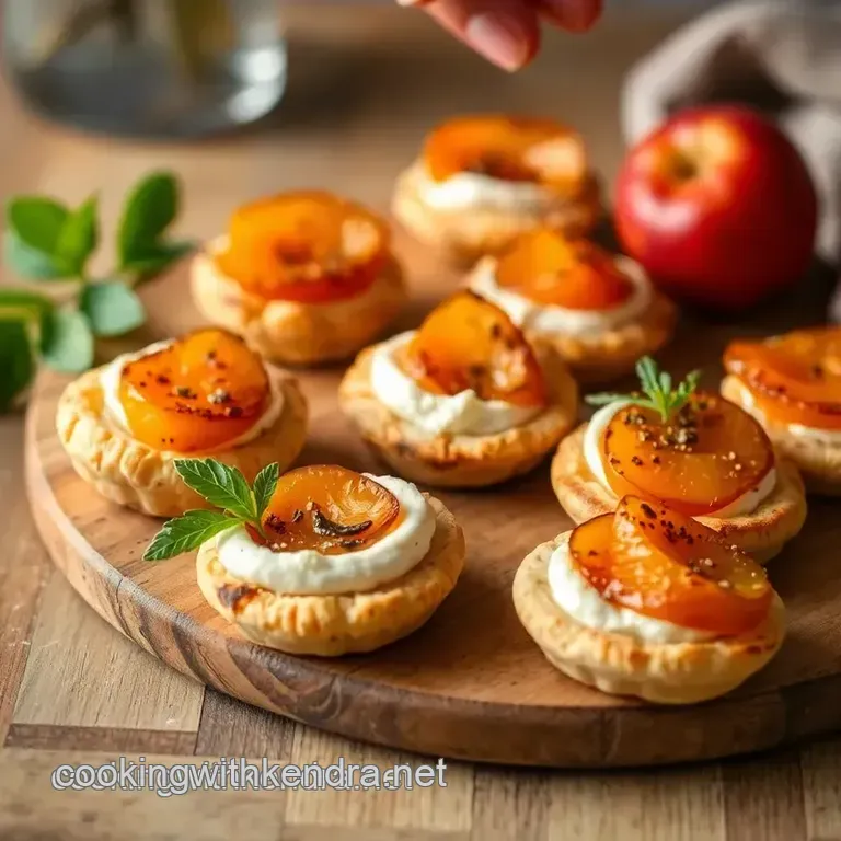 Broiled Apricot Brie Bites presentation
