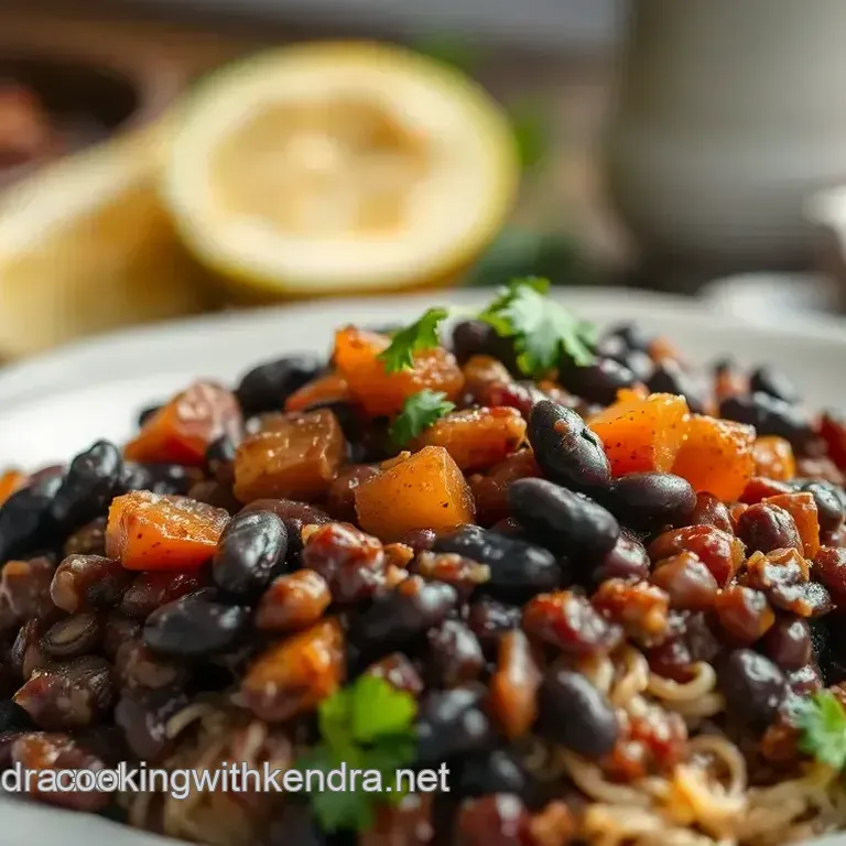Broiled Black Bean Southwestern Delight