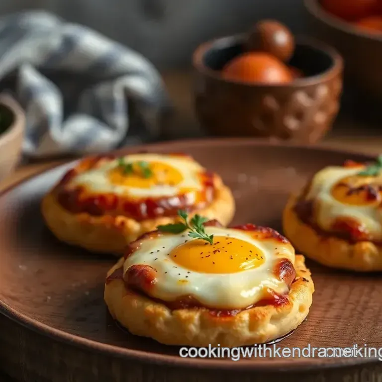 How to Make Amazing Broiled Sausage Egg Pizzettes in 15 Minutes