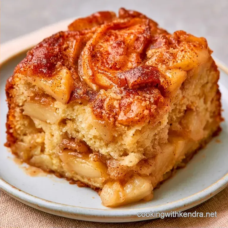 Moist Brown Butter Apple Cake