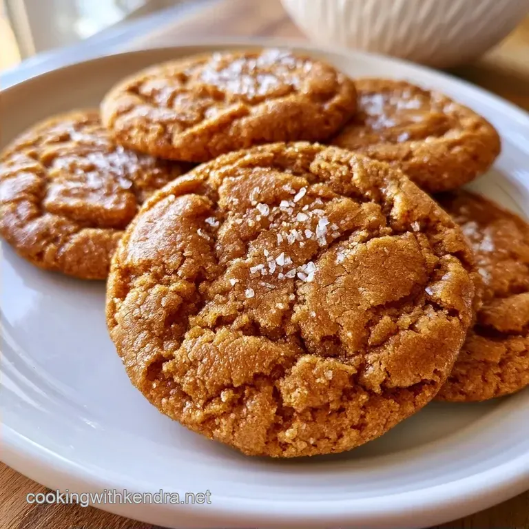 Salted Brown Butter Butter Cookies