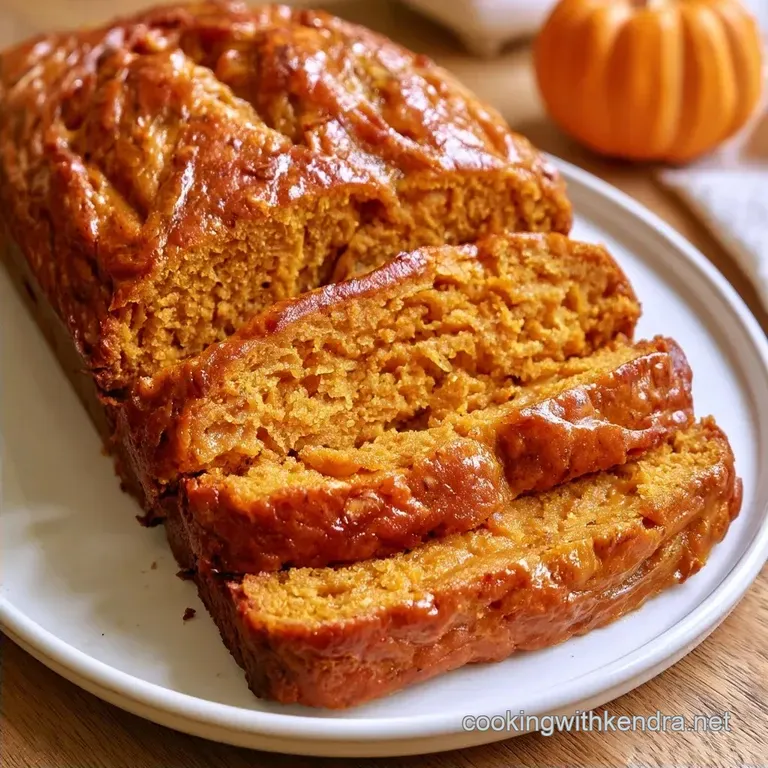 Moist Brown Butter Pumpkin Bread