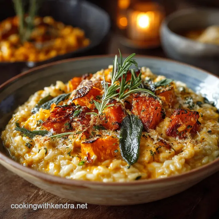 The Great Pumpkin Riser Brown Butter Sage Risotto with Toasted Pepitas