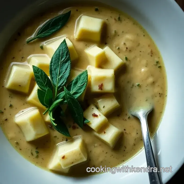 Brown Butter Sage Sauce: a Classic Italian Kiss presentation