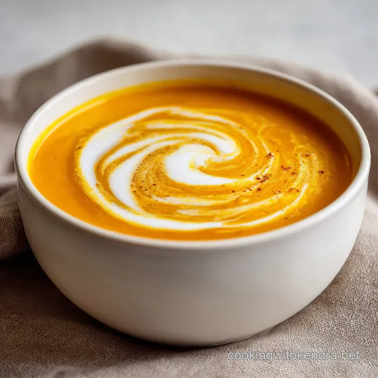 Butternut Squash Sweet Potato Soup: Silky and Golden