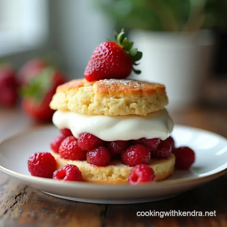 Light Buttery Homemade Strawberry Shortcake Recipe