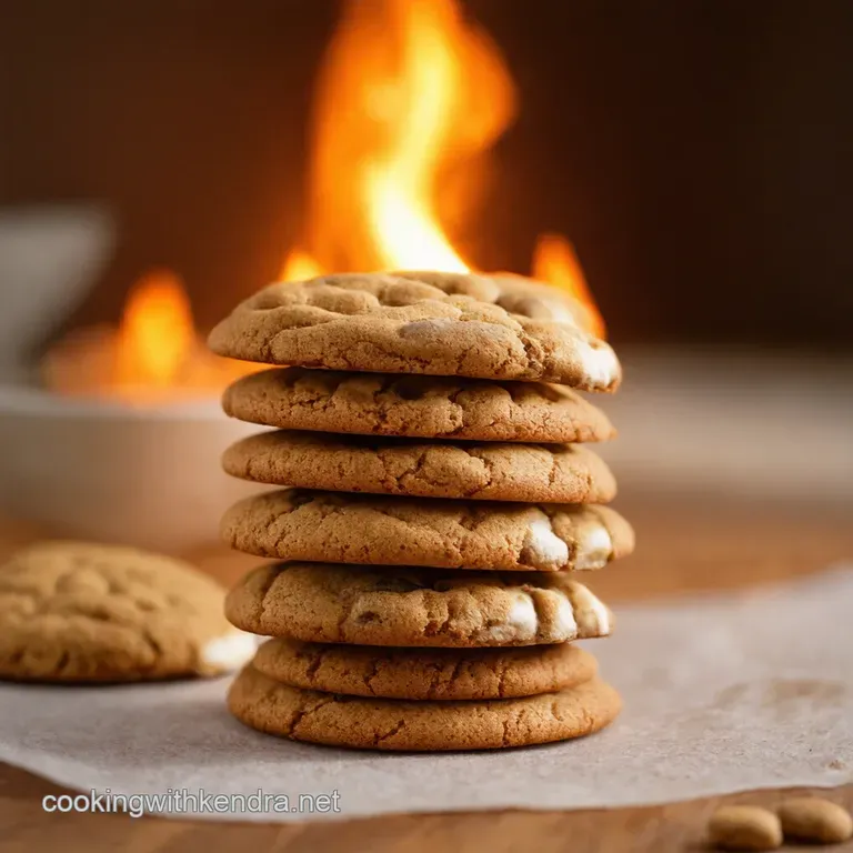 Campfire Smores Cookies Summer in Every Bite presentation