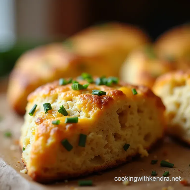 The Ultimate Cheesy Bacon Chive Scones Better Than the Bakery presentation