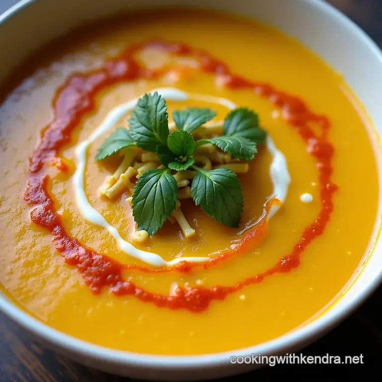 The Ultimate Cheesy Chicken Tortilla Soup with Smoked Paprika Swirl