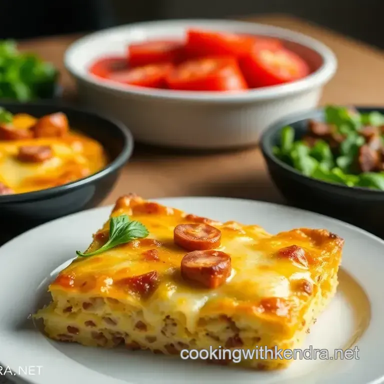 Easy Bake Cheesy Chorizo Strata Delight for a Sunday Morning Brunch My Bake Cheesy Chorizo Strata Delight