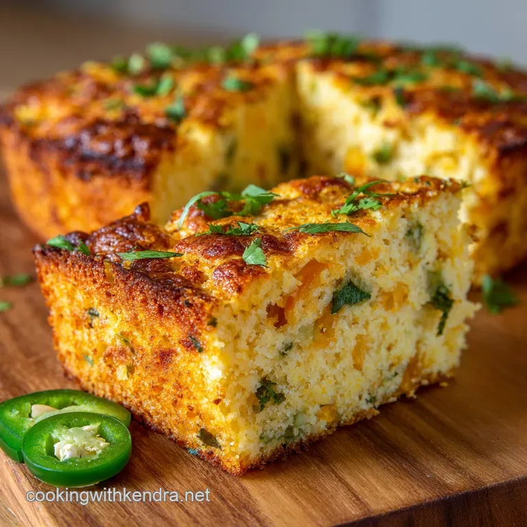 Mexican Cornbread: The Moist Cheesy Fiesta Loaf Recipe with Jalapeños