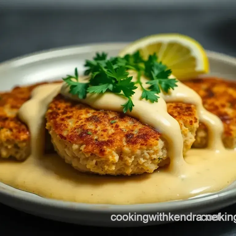 Delicious Lump Crab Meat Cakes with Zesty Lemon Aioli Recipe