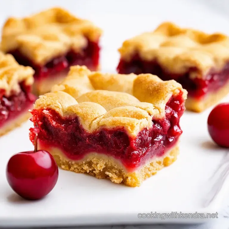Cherry Pie Bars A Slice of Summer Sunshine