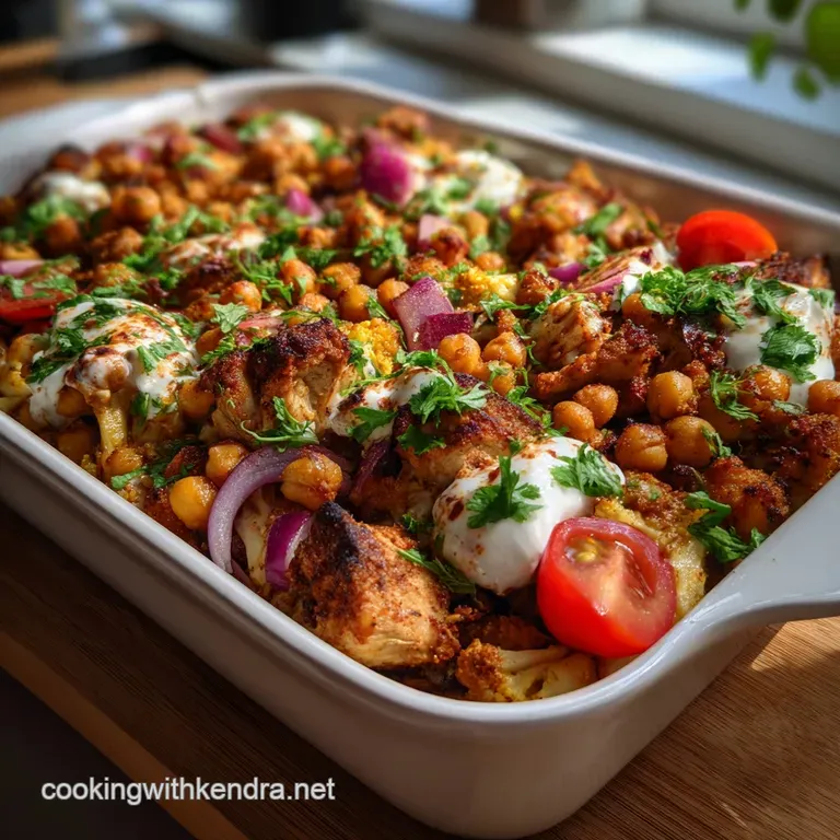 The Ultimate Chicken Chickpea Shawarma Traybake