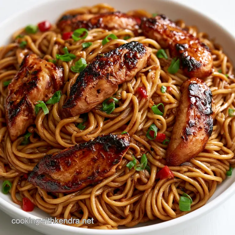 Chicken Lo Mein Pasta: Better-Than-Takeout