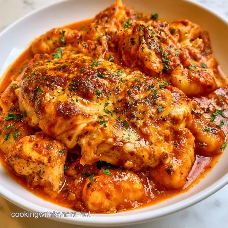 Chicken Parmesan Gnocchi Bake in 28 Minutes