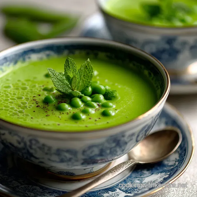 Summer Soup Perfection: The Easiest Chilled Pea Mint Recipe