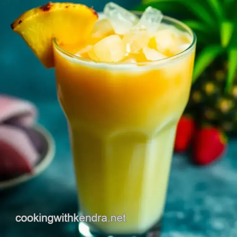 Chillin' Miami Vice: A Tropical Escape in a Glass presentation