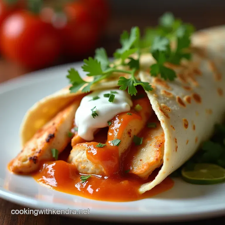 The Ultimate Chipotle Ranch Grilled Chicken Burrito Recipe