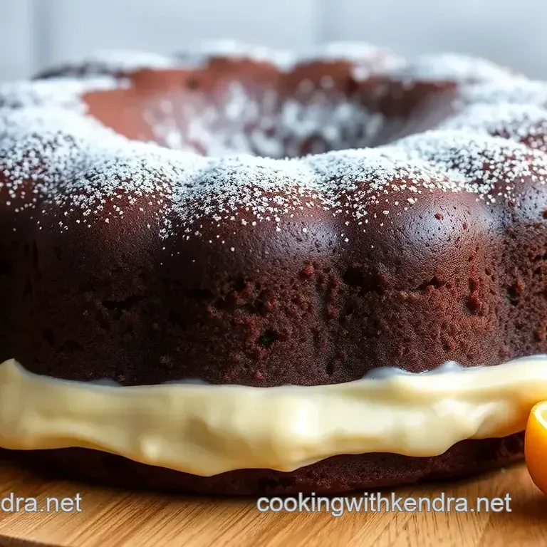 Chocolate Cream Cheese Pound Cake