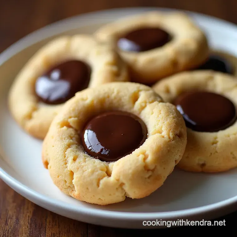 Chocolate Hazelnut Dreams Thumbprint Cookies