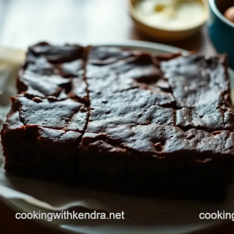 Chocolate Hummingbird Brownies