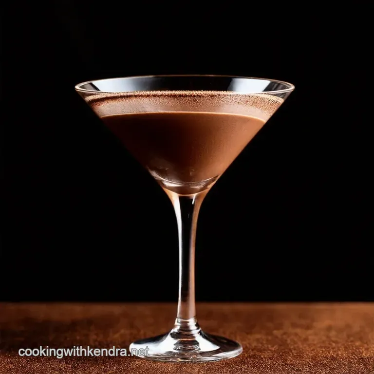 Chocolate Martini Shaken Not Stirred