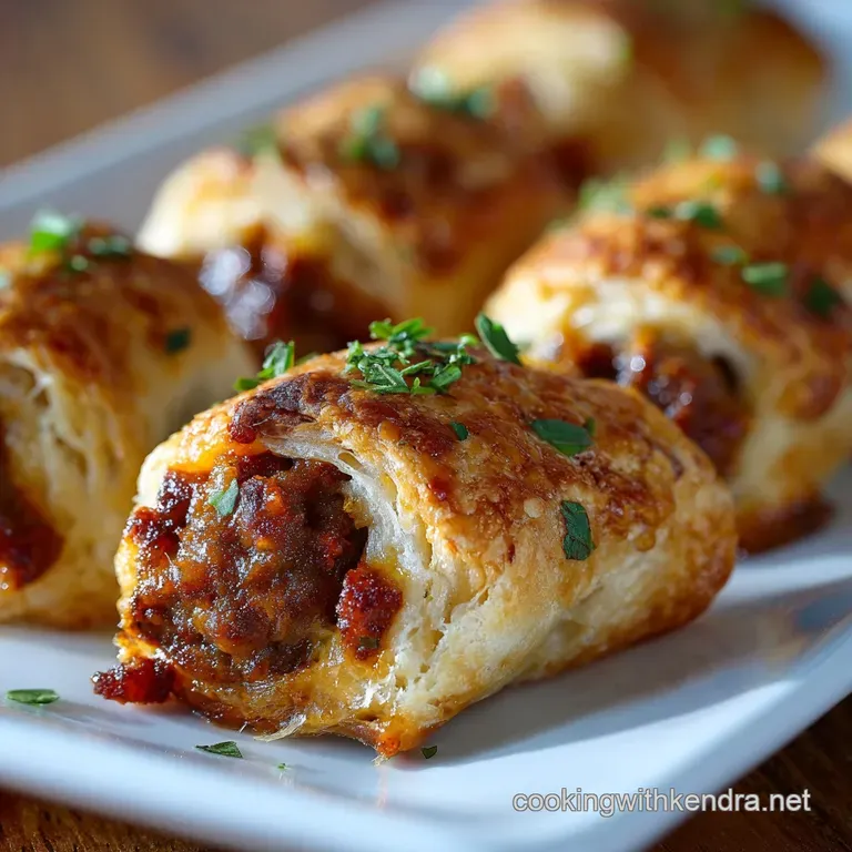 Game Day Appetizers: The Great British Chorizo Cheddar Sausage Rolls