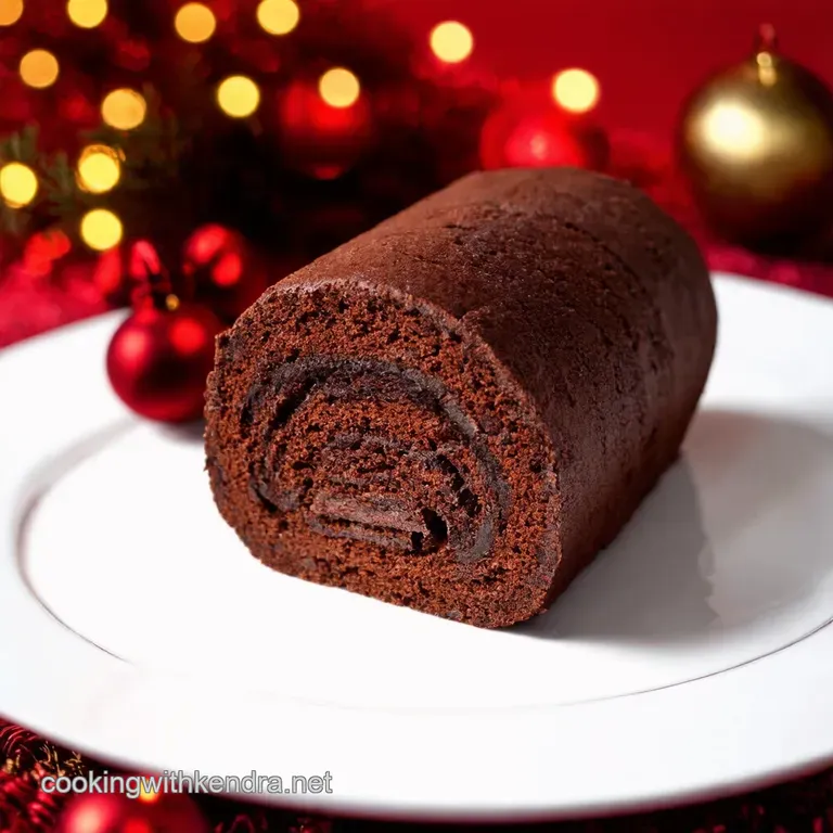 Christmas Chocolate Yule Log