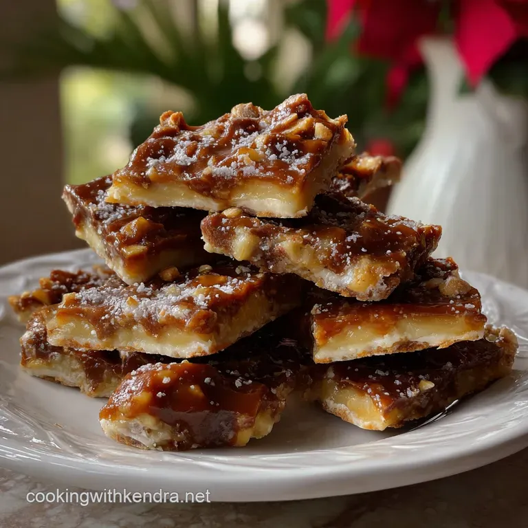 Easy Christmas Cracker Toffee