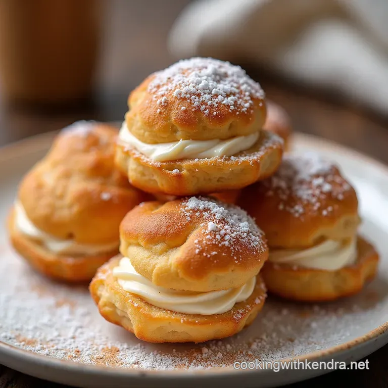 Cinnamon Sugar Cloud Puffs The Ultimate Churro Cream Puffs