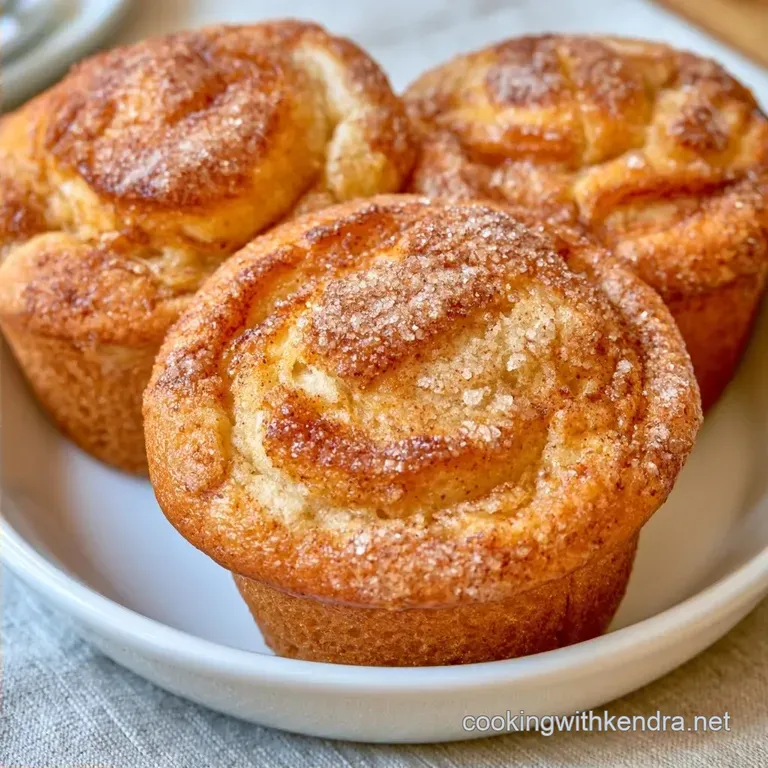 Moist Cinnamon Apple Muffins