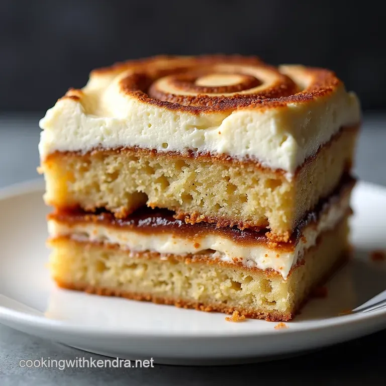 The Sunday Best Cinnamon Swirl Layer Cake All the Gooey Goodness Zero Rolling Required