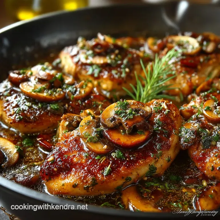 The Ultimate Classic Chicken Marsala Rich Umami Ready in Under 40 Minutes presentation