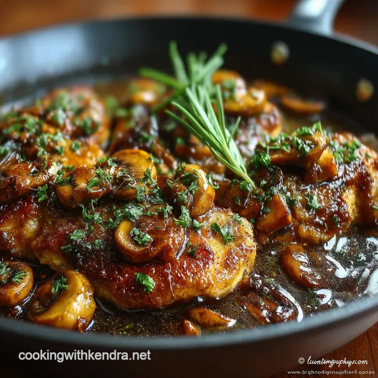 The Ultimate Chicken Marsala Recipe UmamiRich Sauce Ready in 40 Mins