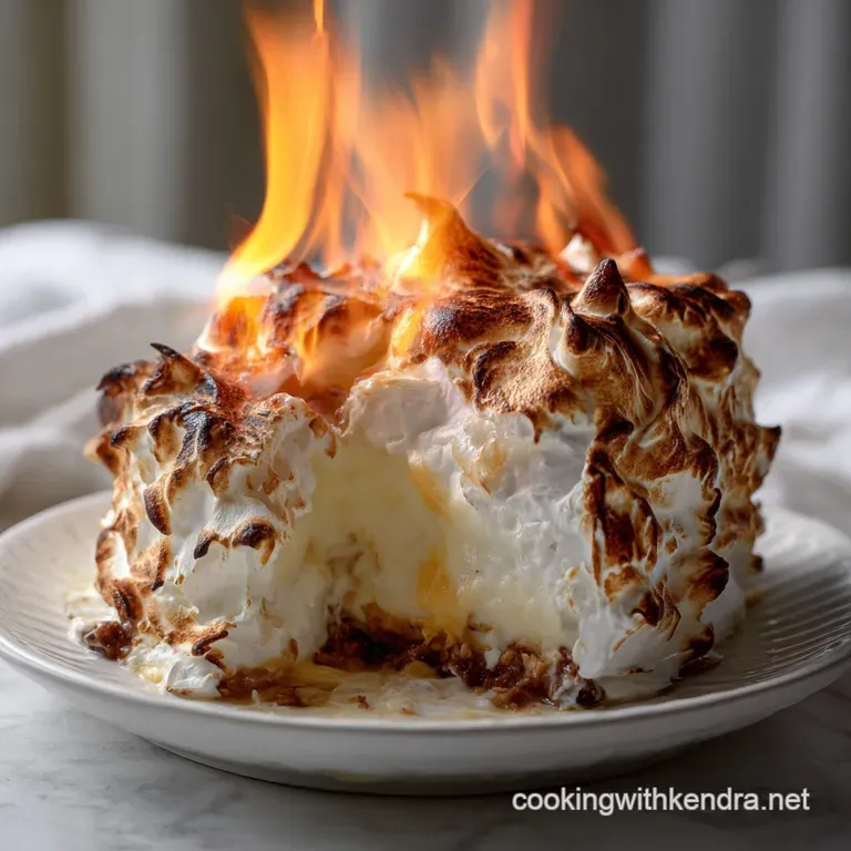Baked Alaska: The Ultimate Fire Ice Dessert