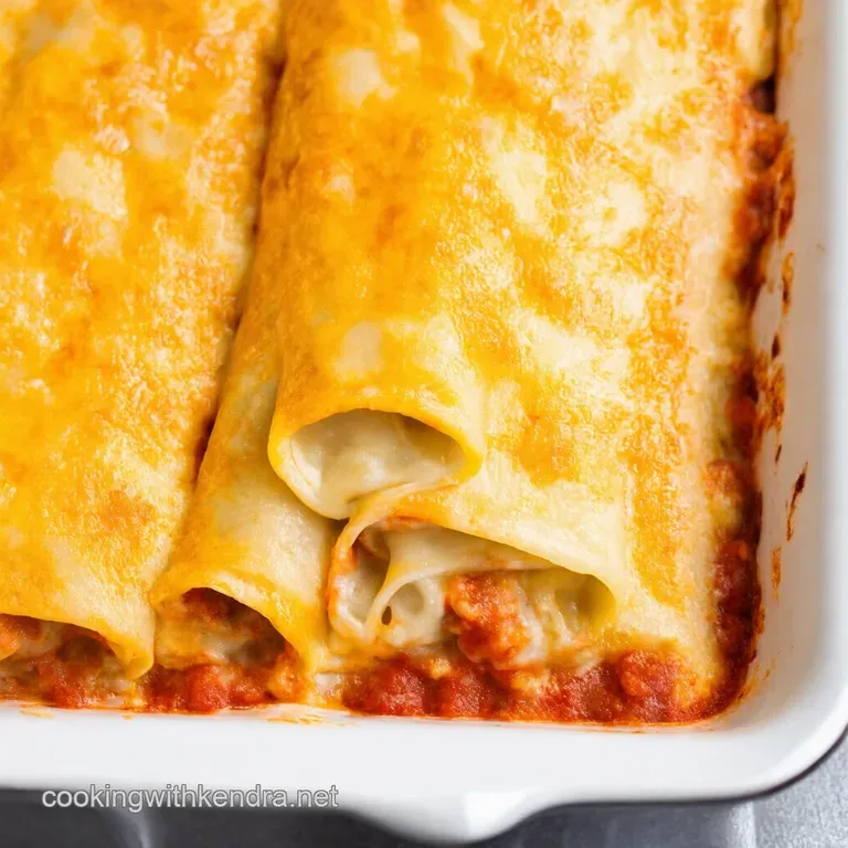 Classic Cheesy Baked Manicotti
