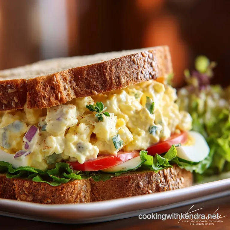 Egg Salad: the Ultra-Creamy Chefs Classic Sandwich Filling Recipe presentation