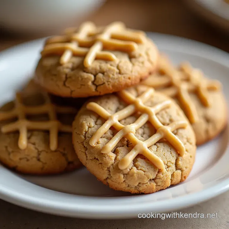The Quintessential CrissCross Chewy Classic Peanut Butter Cookies