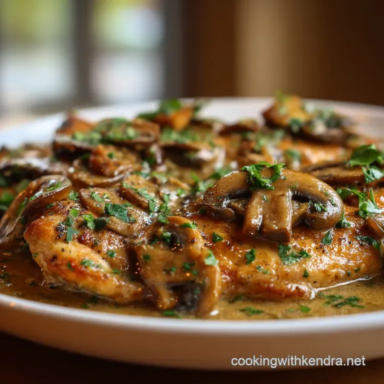 Chicken Marsala the Classic Pubstyle Recipe for Silky Sauce presentation