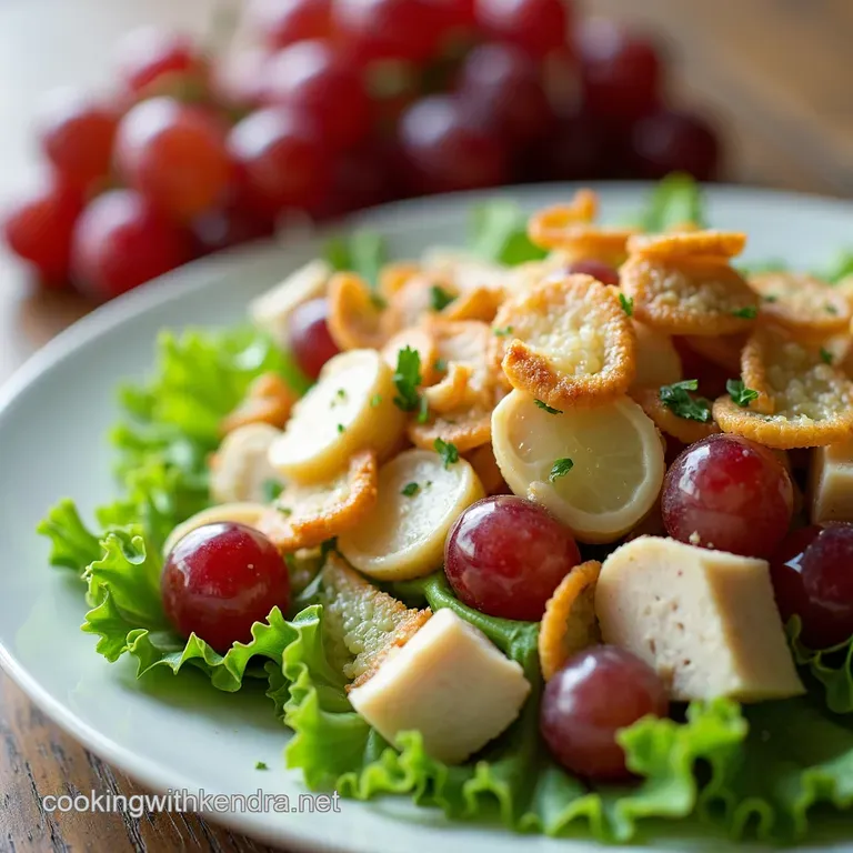 The Proper TeaTime Treat Classic Chicken Salad with Crispy Celery and Sweet Grapes