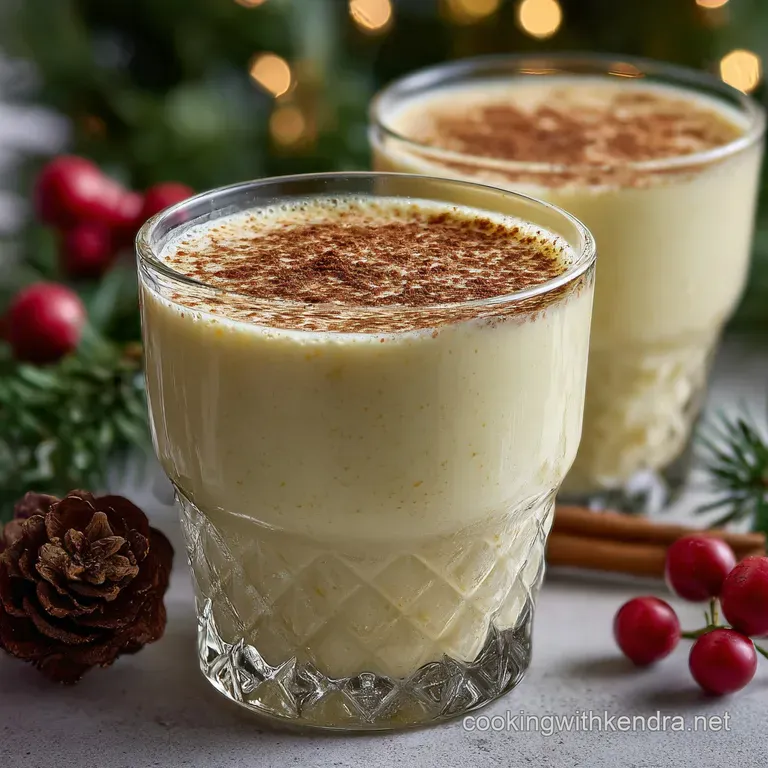Eggnog: the Ultimate Thick Homemade Recipe presentation