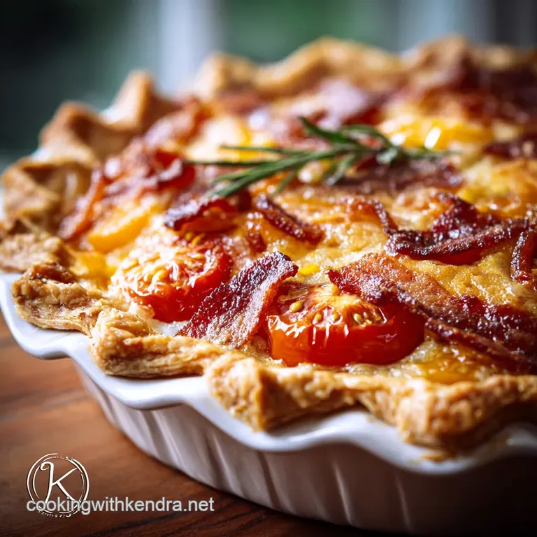 The Chefs Classic Country Tomato Smoked Bacon Pie