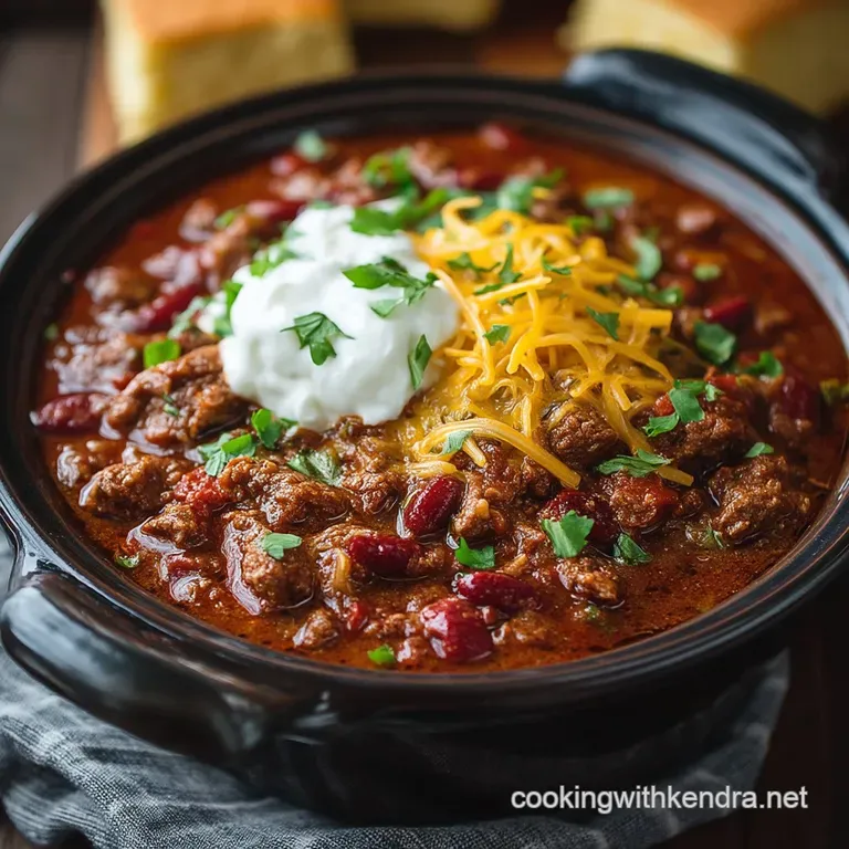 Proper Crock Pot Chili Recipe The Set It and Forget It Cowboy Classic