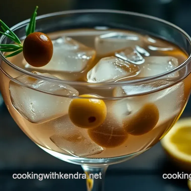 Classic Dirty Gin Martini: A Playful Twist on a Timeless Favorite