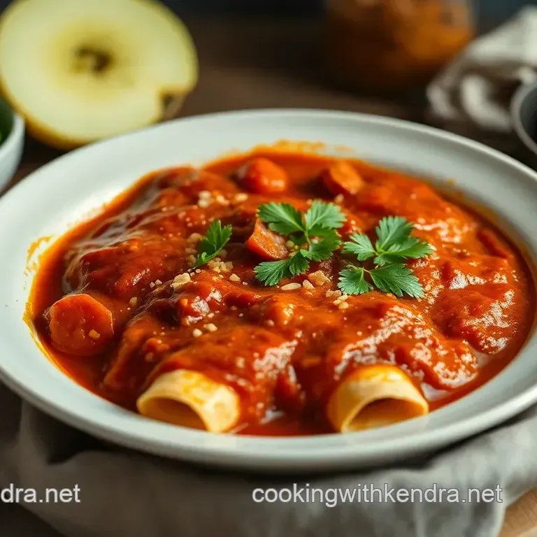 My Grandmother' s Enchiladas Rojas: Ultimate Comfort Food Delight!