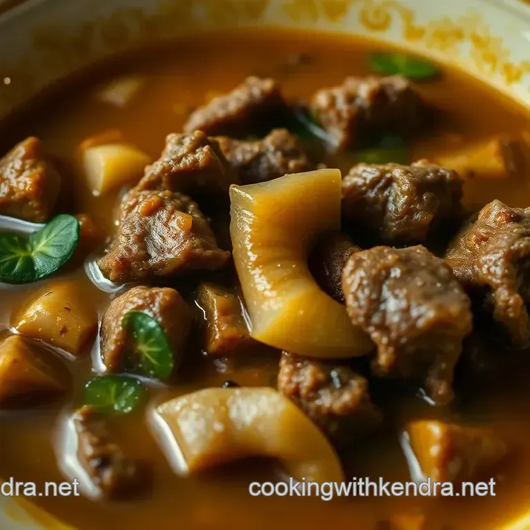 Classic Filipino Nilaga: Hearty Beef and Vegetable Soup