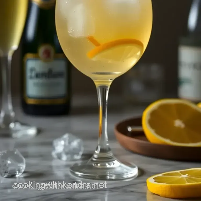 Classic French 76 – A Citrus-Infused Sparkler presentation