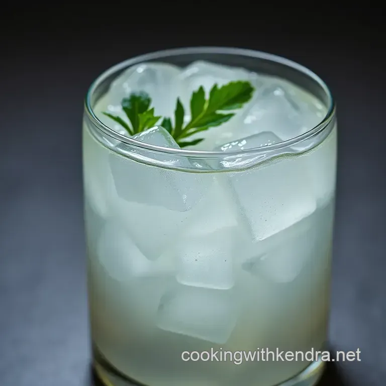Classic Gin and Tonic: a Refreshing Quencher presentation